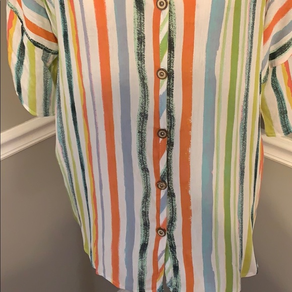Colorful button up - Picture 3 of 4